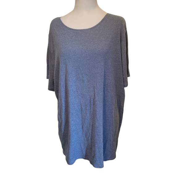 Croft and Barrow Plus The Classic Tee Blue Sz 2X - Picture 1 of 4
